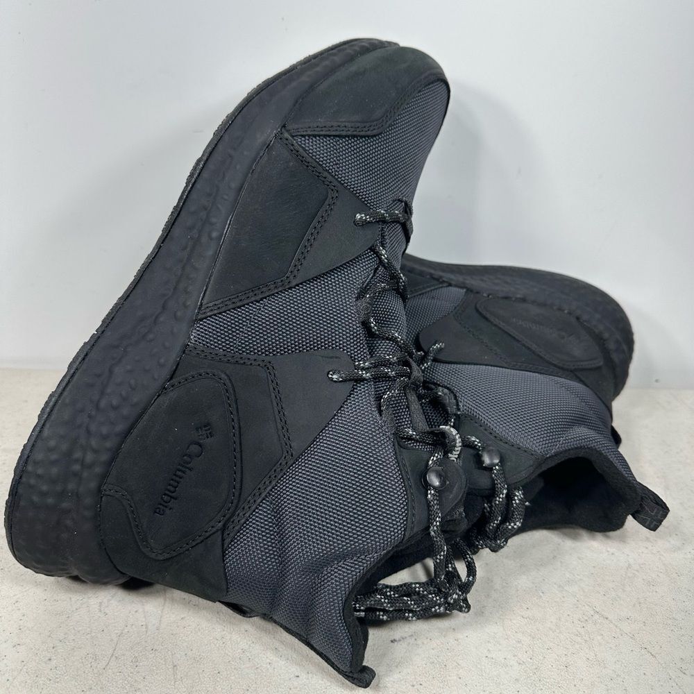 Columbia Men's Black and Gray Rain Boots size 10,5 New